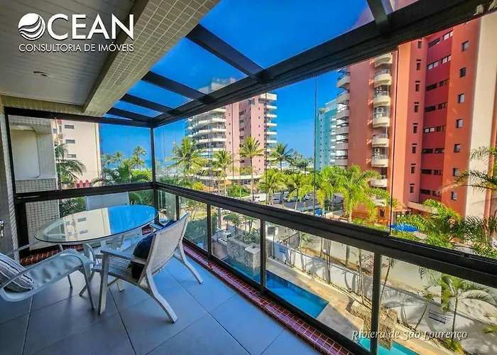 Apartamento Duplex Beira Mar na Riviera de São Lourenço Bertioga